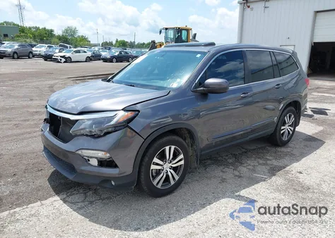 2017 Honda Pilot Ex-L z USA, uszkodzony, nr VIN 5FNYF5H55HB013029